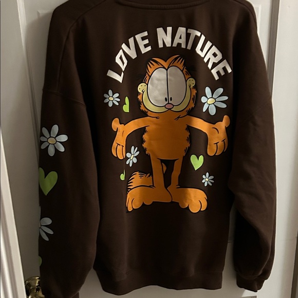 Garfield Brown Sweatshirt - Picture 4 of 8